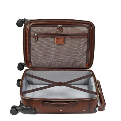 Signato Leather Trolley - Cognac