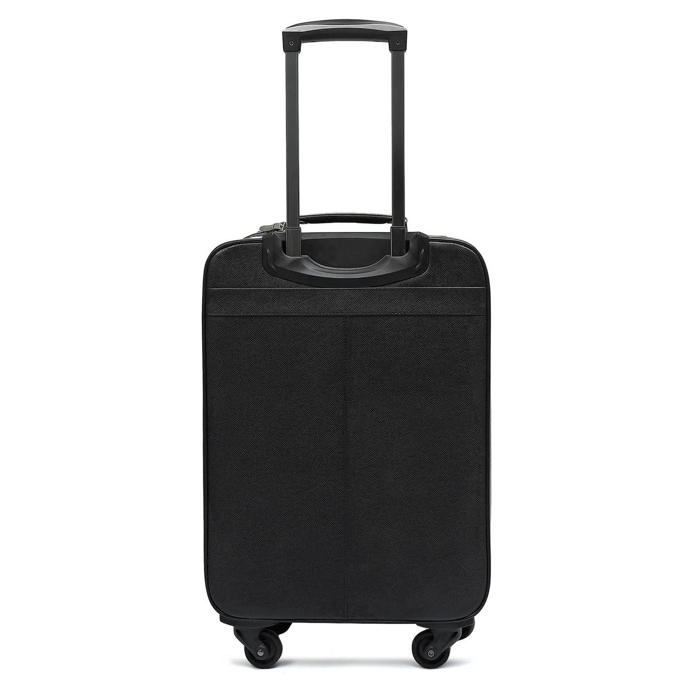 Franzy Leather Trolley - Black