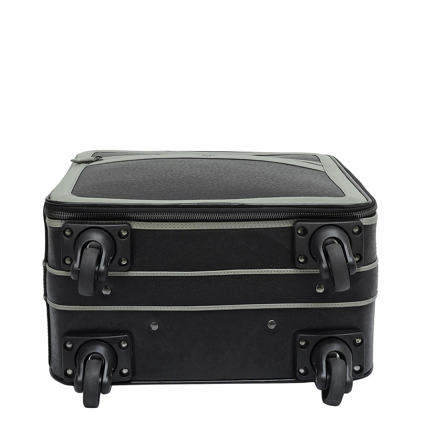 Franzy Leather Trolley - Black