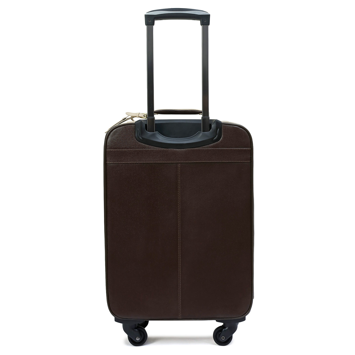 Franzy Leather Trolley - Chocolate