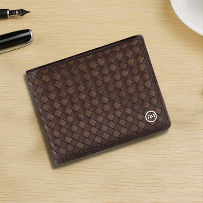 Brown Bifold Leather Mens Wallet