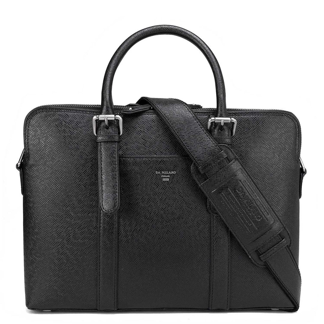 Da milano leather laptop bag best sale